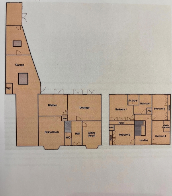 Floor Plan Image for 4 Bedroom Detached House for Sale in Lichfield Road, Walsall Wood, WS9 9NX