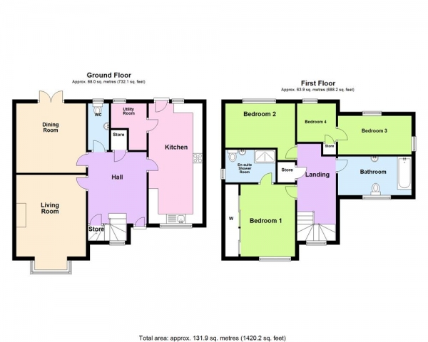 Floor Plan Image for 4 Bedroom Detached House for Sale in Norton East Road, Norton Canes, Cannock, WS11 9RW