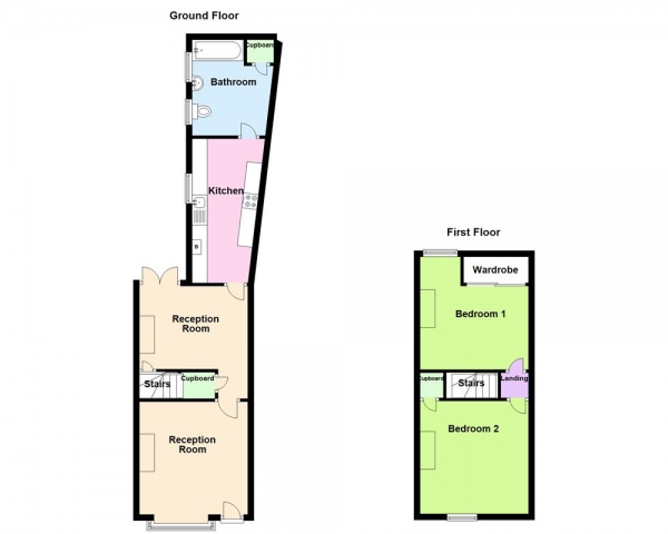 Floor Plan Image for 2 Bedroom Semi-Detached House for Sale in Goosemoor Lane, Erdington, Birmingham, B23 5PW