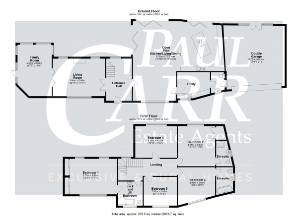 Floor Plan Image for 5 Bedroom Detached House for Sale in St Johns Hill, Shenstone