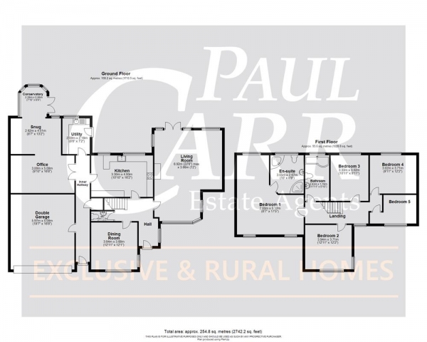 Floor Plan Image for 5 Bedroom Detached House for Sale in Little Sutton Lane, Sutton Coldfield