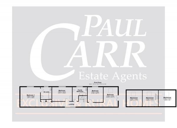 Floor Plan Image for 4 Bedroom Detached House for Sale in Rose Hill, Watling Street, Brewood, Staffordshire, ST19 9LN