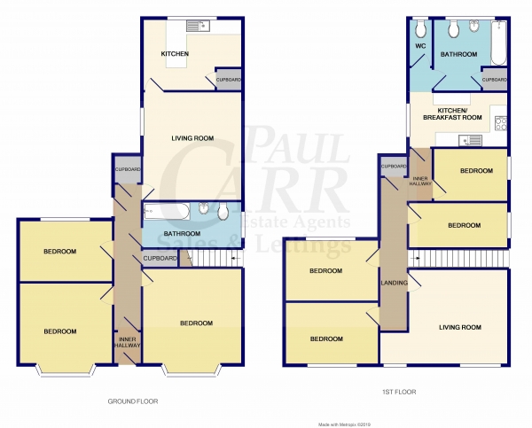 Floor Plan Image for 7 Bedroom Property for Sale in Stamford Road, Handsworth, Birmingham, West Midlands