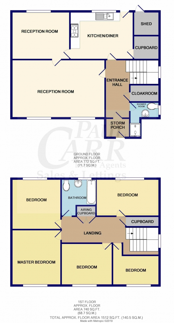 Floor Plan Image for 5 Bedroom Terraced House for Sale in Lichfield Road, Aston, Birmingham, West Midlands