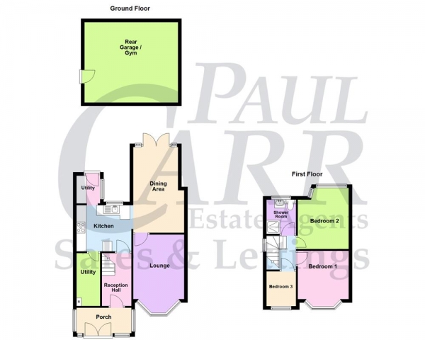 Floor Plan Image for 3 Bedroom Semi-Detached House for Sale in Winterton Road, Kingstanding, Birmingham, B44 0UU