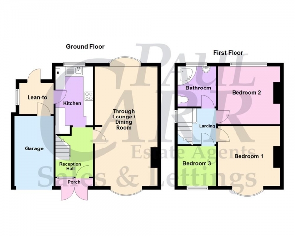 Floor Plan Image for 3 Bedroom Semi-Detached House for Sale in Kingstanding Road,  Kingstanding, Birmingham B44 8JS