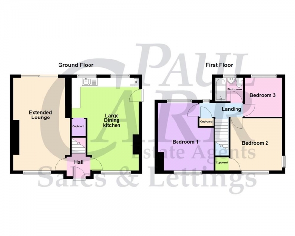 Floor Plan Image for 3 Bedroom Semi-Detached House for Sale in Kingstanding Road, Kingstanding, Birmingham B44 9RS