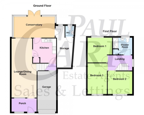 Floor Plan Image for 3 Bedroom End of Terrace House for Sale in Maxholm Road, Streetly, Sutton Coldfield, B74 3SX