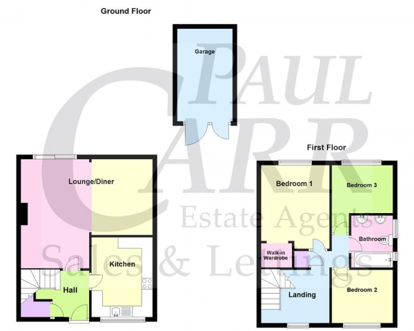 Floor Plan Image for 3 Bedroom Property for Sale in Hundred Acre Road, Streetly, Sutton Coldfield