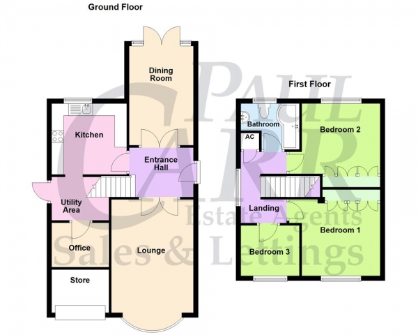 Floor Plan Image for 3 Bedroom Detached House for Sale in Colt Close, Streetly, Sutton Coldfield, B74 2EA