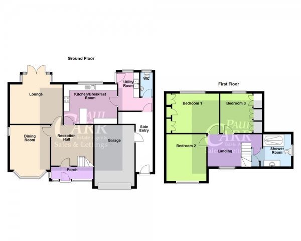 Floor Plan Image for 3 Bedroom Detached House for Sale in Inglewood Grove, Streetly, Sutton Coldfield, B74 3LL