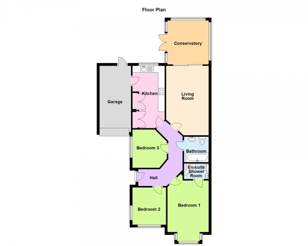 Floor Plan Image for 3 Bedroom Detached Bungalow for Sale in Plants Close, Sutton Coldfield, B73 5DH