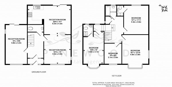 Floor Plan Image for 5 Bedroom Detached House to Rent in Ullswater Crescent, Kingston Vale