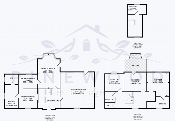 Floor Plan Image for 4 Bedroom Detached House for Sale in Traps Lane, New Malden