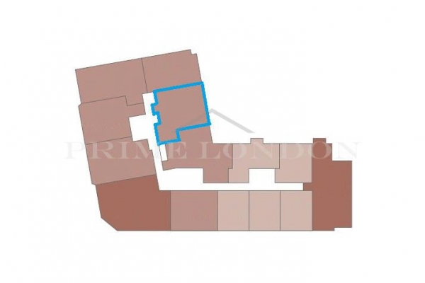 Floor Plan Image for 2 Bedroom Apartment to Rent in Millbank Quarter, 9 Millbank, Westminster