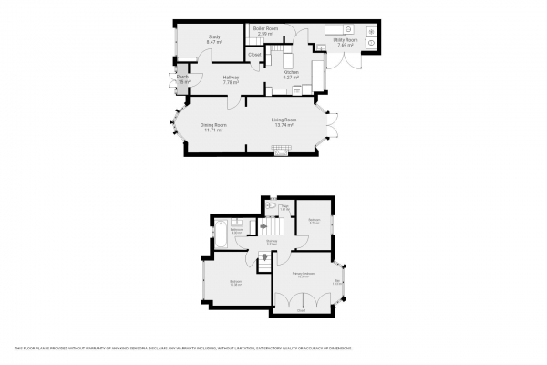 Floor Plan Image for 4 Bedroom Semi-Detached House for Sale in Welwyndale Road, Sutton Coldfield