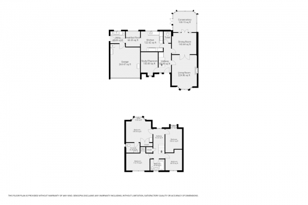 Floor Plan Image for 4 Bedroom Detached House for Sale in Weaver Avenue, Sutton Coldfield