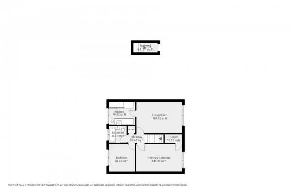 Floor Plan Image for 2 Bedroom Maisonette for Sale in Lyneham Gardens, Sutton Coldfield