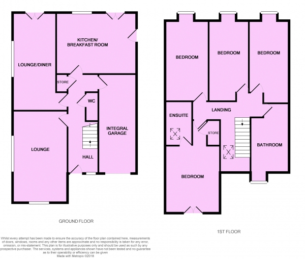 Floor Plan Image for 4 Bedroom Detached House for Sale in The Stables, Manor Drive, Wirral