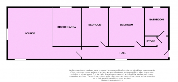 Floor Plan Image for 2 Bedroom Apartment for Sale in Old Chester Road, Birkenhead