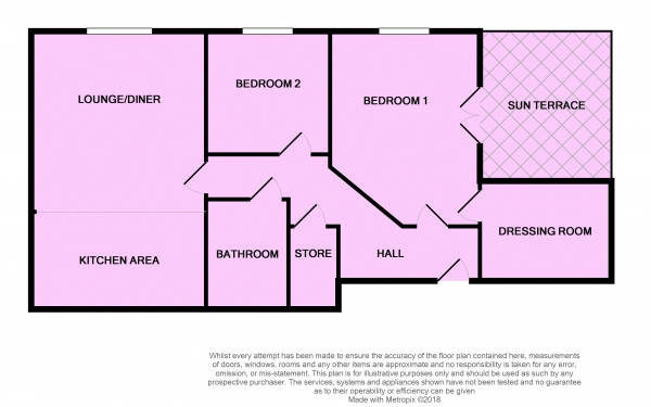 Floor Plan Image for 2 Bedroom Apartment for Sale in 48a Nelson Street, Liverpool