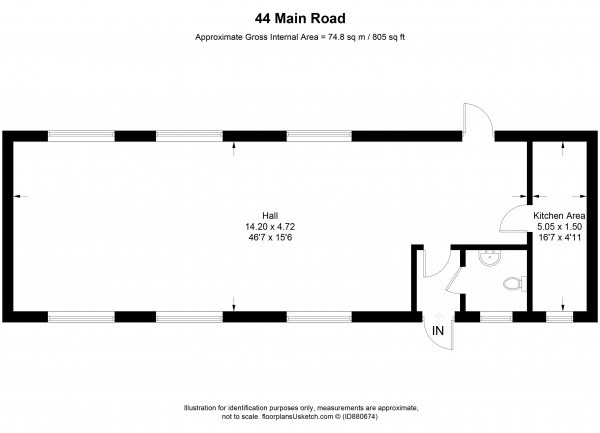 Floor Plan Image for Property for Sale in Pinhoe, Exeter