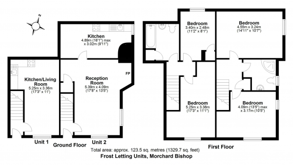 Floor Plan Image for 9 Bedroom Property for Sale in Near Morchard Bishop, Crediton