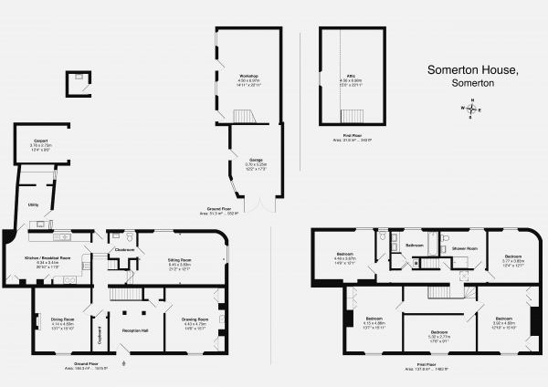 Floor Plan Image for 5 Bedroom Town House for Sale in Somerton