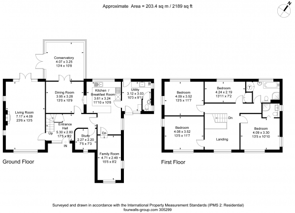 Floor Plan Image for 4 Bedroom Detached House for Sale in Winscombe