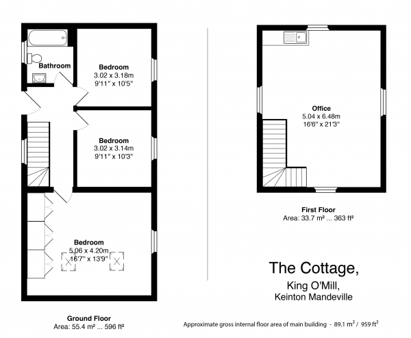 Floor Plan Image for 7 Bedroom Property for Sale in Rural setting near Keinton Mandeville