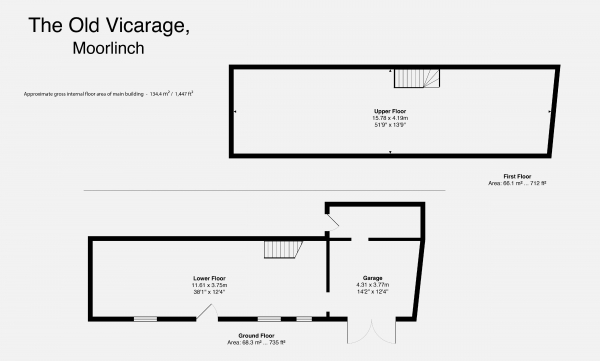 Floor Plan Image for 7 Bedroom Detached House for Sale in Moorlinch