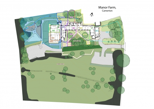 Floor Plan Image for 1 Bedroom Apartment for Sale in 9 Manor Farm,Camerton, Nr. Bath