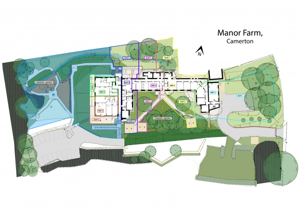 Floor Plan Image for 1 Bedroom Apartment for Sale in 9 Manor Farm,Camerton, Nr. Bath