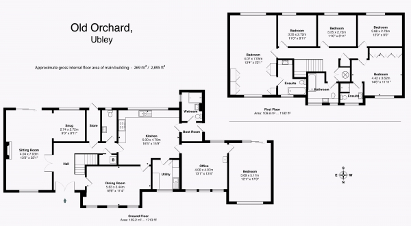 Floor Plan Image for 6 Bedroom Detached House for Sale in CHEW VALLEY