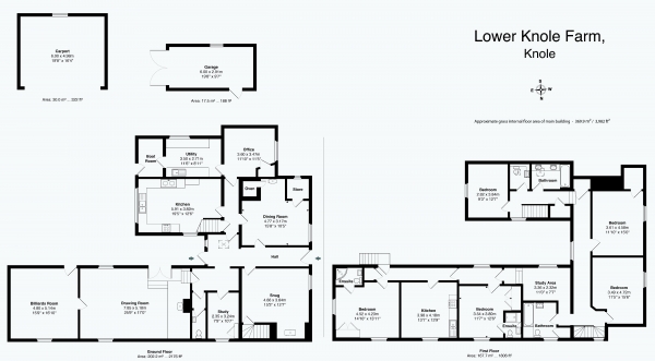 Floor Plan Image for 6 Bedroom Detached House for Sale in Knole, Somerton