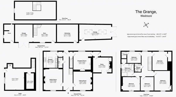 Floor Plan Image for 5 Bedroom Detached House for Sale in Pilcorn Street, Wedmore