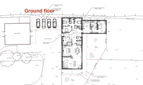 Floor Plan Image for 5 Bedroom Property for Sale in Mark, Nr. Wedmore