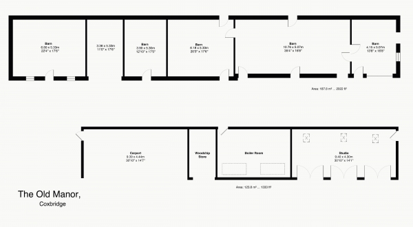 Floor Plan Image for 6 Bedroom Detached House for Sale in East of Glastonbury