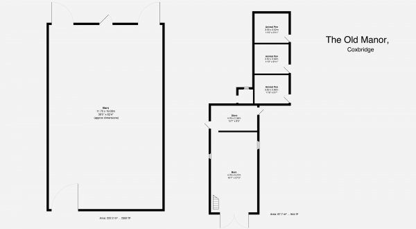 Floor Plan Image for 6 Bedroom Detached House for Sale in East of Glastonbury