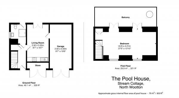 Floor Plan Image for 6 Bedroom Detached House for Sale in North Wootton, Nr. Wells