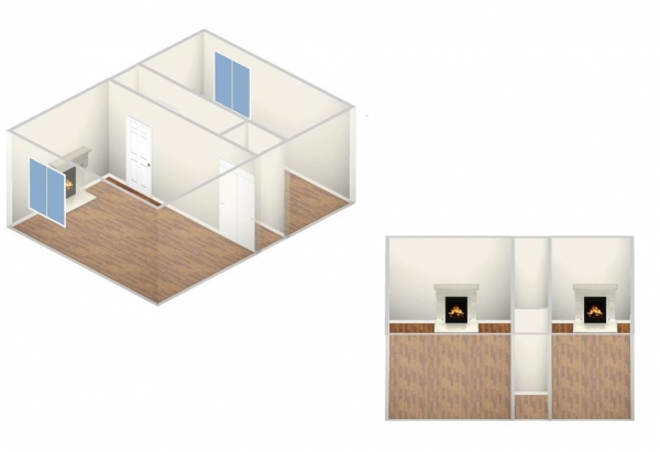 Floor Plan Image for 2 Bedroom Terraced House for Sale in Manor Road, Grays