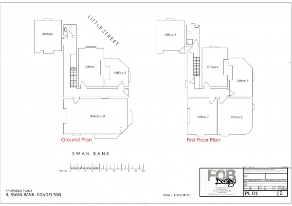 Floor Plan Image for Office to Rent in Swan Bank, Congleton