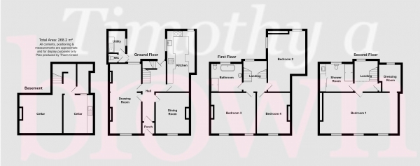 Floor Plan Image for 4 Bedroom Detached House for Sale in Lawton Street, Congleton