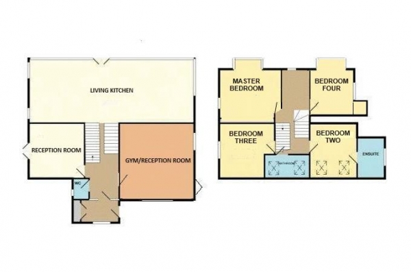 Floor Plan Image for 4 Bedroom Detached House for Sale in Drumber Lane, Scholar Green