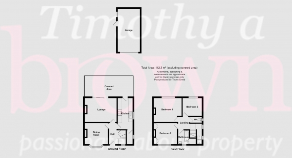 Floor Plan Image for 3 Bedroom Semi-Detached House for Sale in Lawton Avenue, Church Lawton