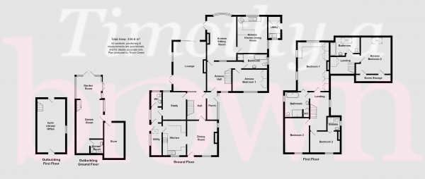 Floor Plan Image for 5 Bedroom Stone House for Sale in Congleton Edge, Congleton