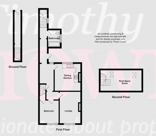 Floor Plan Image for Restaurant for Sale in High Street, Biddulph