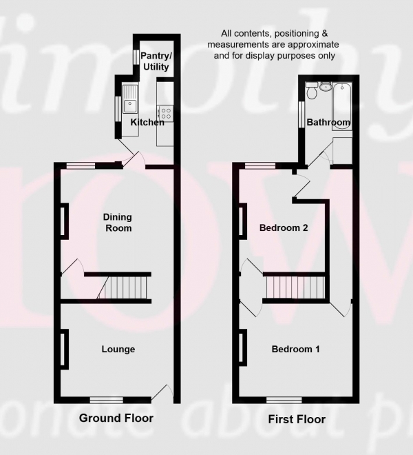 Floor Plan Image for 2 Bedroom Terraced House for Sale in Swan Street, Congleton