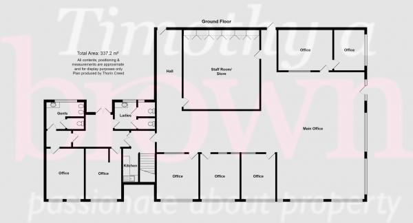 Floor Plan Image for Property to Rent in Brown Street, Congleton