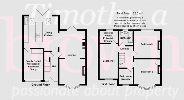 Floor Plan Image for 4 Bedroom Semi-Detached House for Sale in Leek Road, Mossley